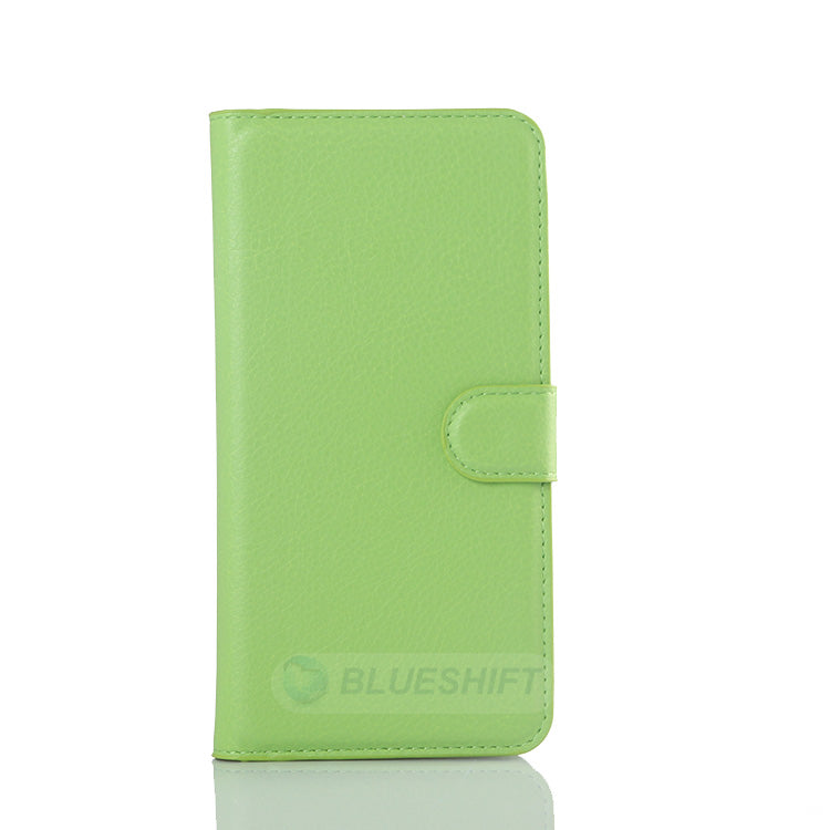 Galaxy S6 Edge Plus Pu Wallet Case [Green]