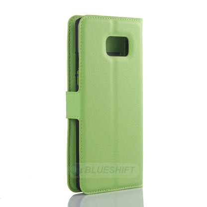 Galaxy S6 Edge Plus Pu Wallet Case [Green]