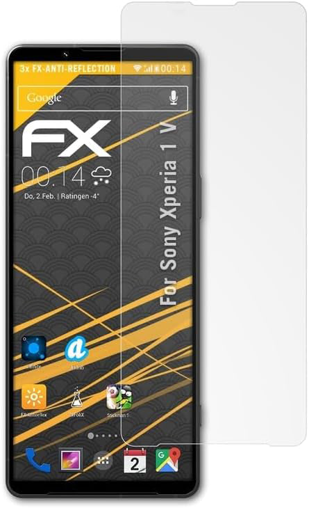 Sony Xperia 1 V Tempered Glass Screen Protector [Black]