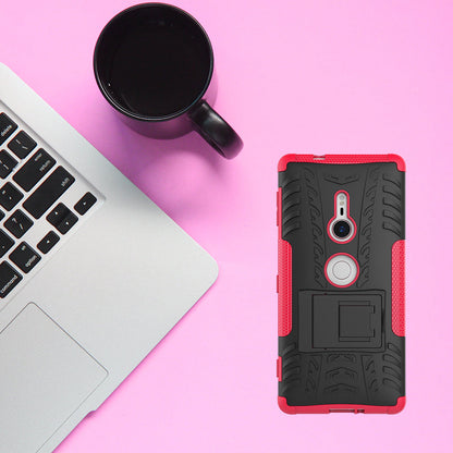 Sony Xperia XZ2 Heavy Duty Case [Red]