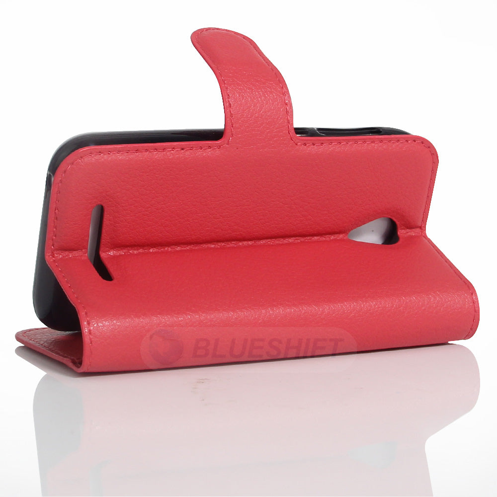Spark Plus Pu Wallet Case [Red]