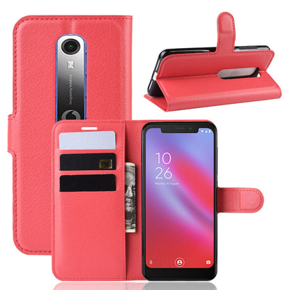 Vodafone Smart N10 Pu Wallet Case [Red]