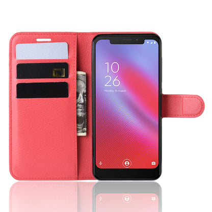 Vodafone Smart N10 Pu Wallet Case [Red]