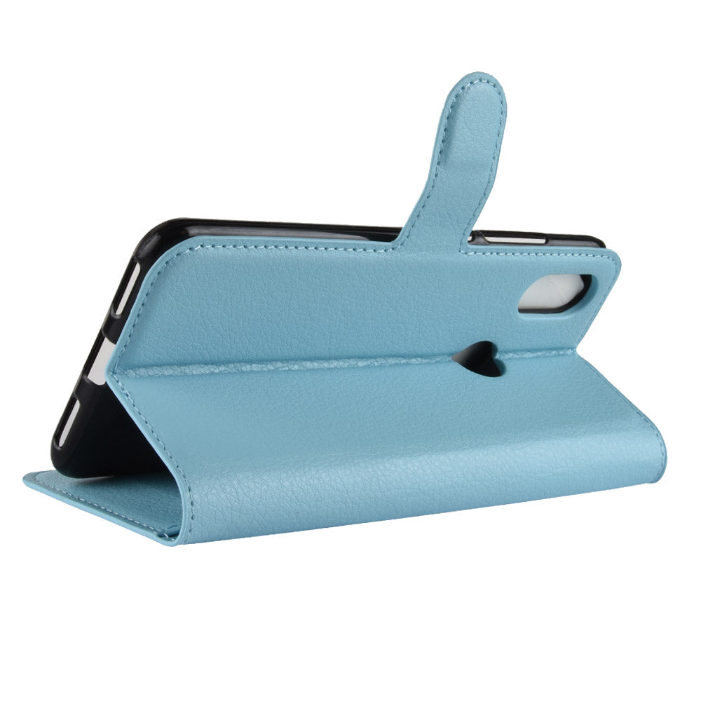 Xiaomi Mi A2 Pu Wallet Case [Lightblue]