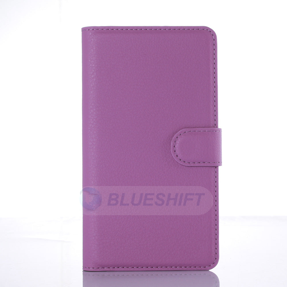 Xiaomi Redmi Note 3 Pu Wallet Case [Purple]
