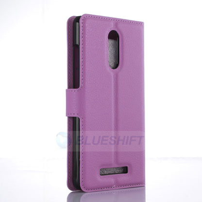 Xiaomi Redmi Note 3 Pu Wallet Case [Purple]