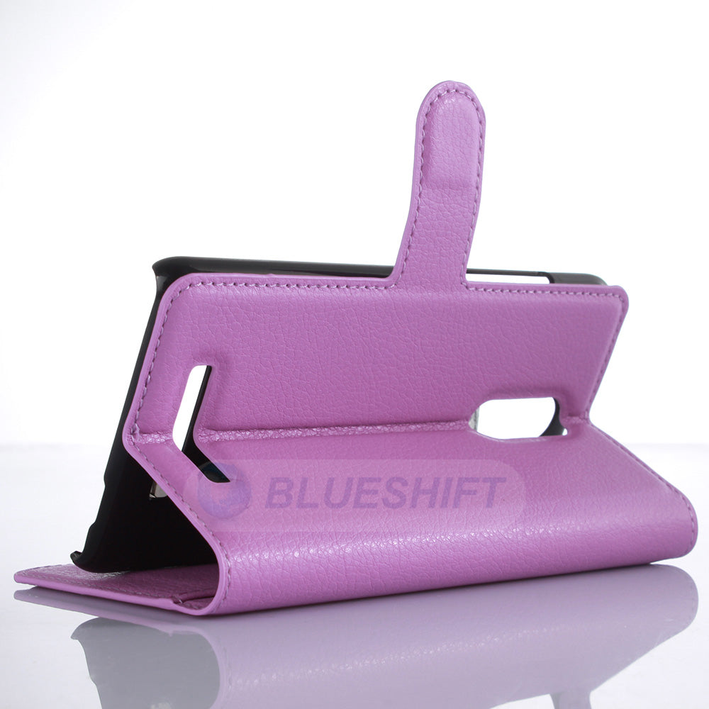 Xiaomi Redmi Note 3 Pu Wallet Case [Purple]