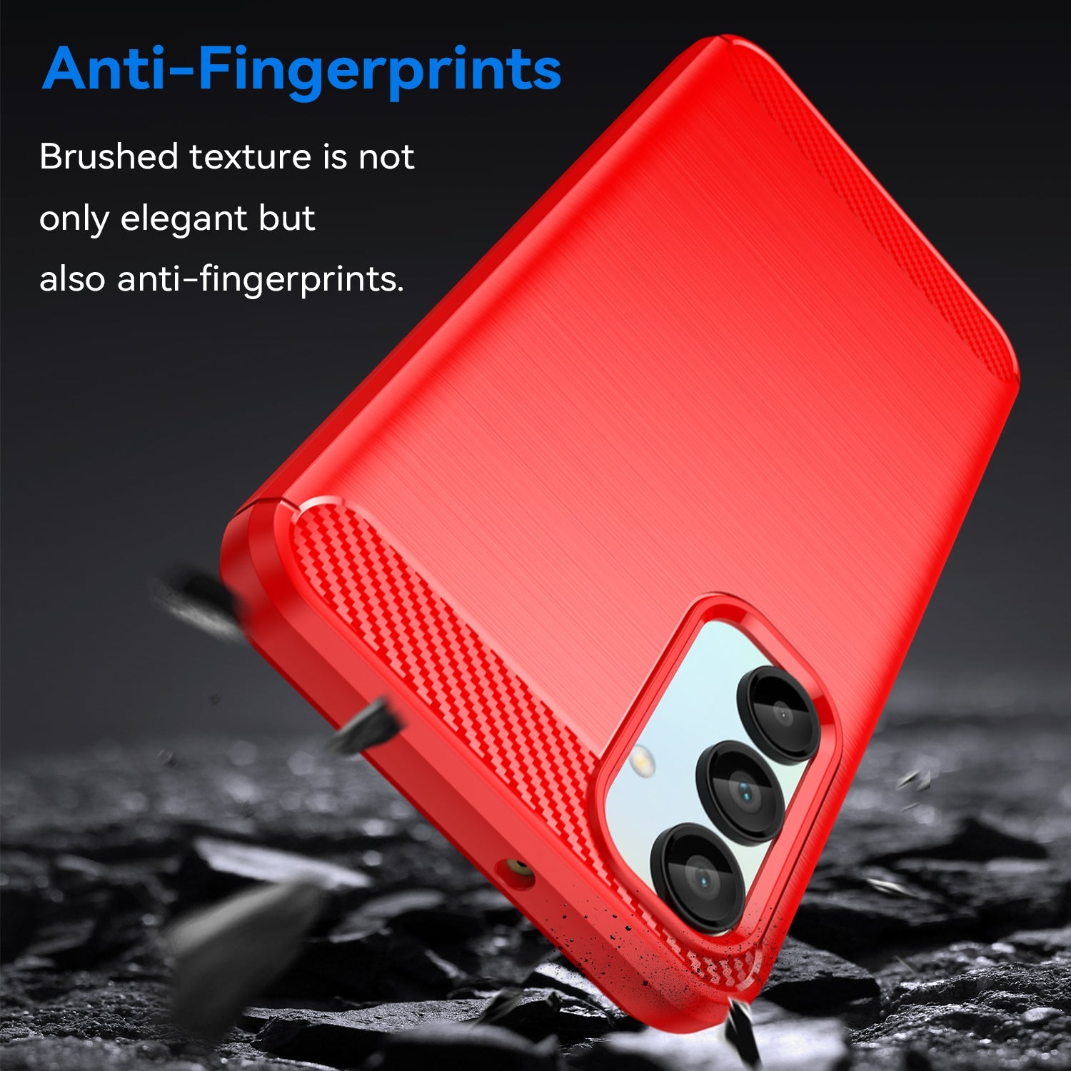 Galaxy A16 5G Carbon Fibre Case [Red]