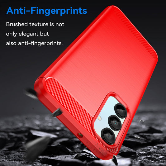 Galaxy A16 5G Carbon Fibre Case [Red]