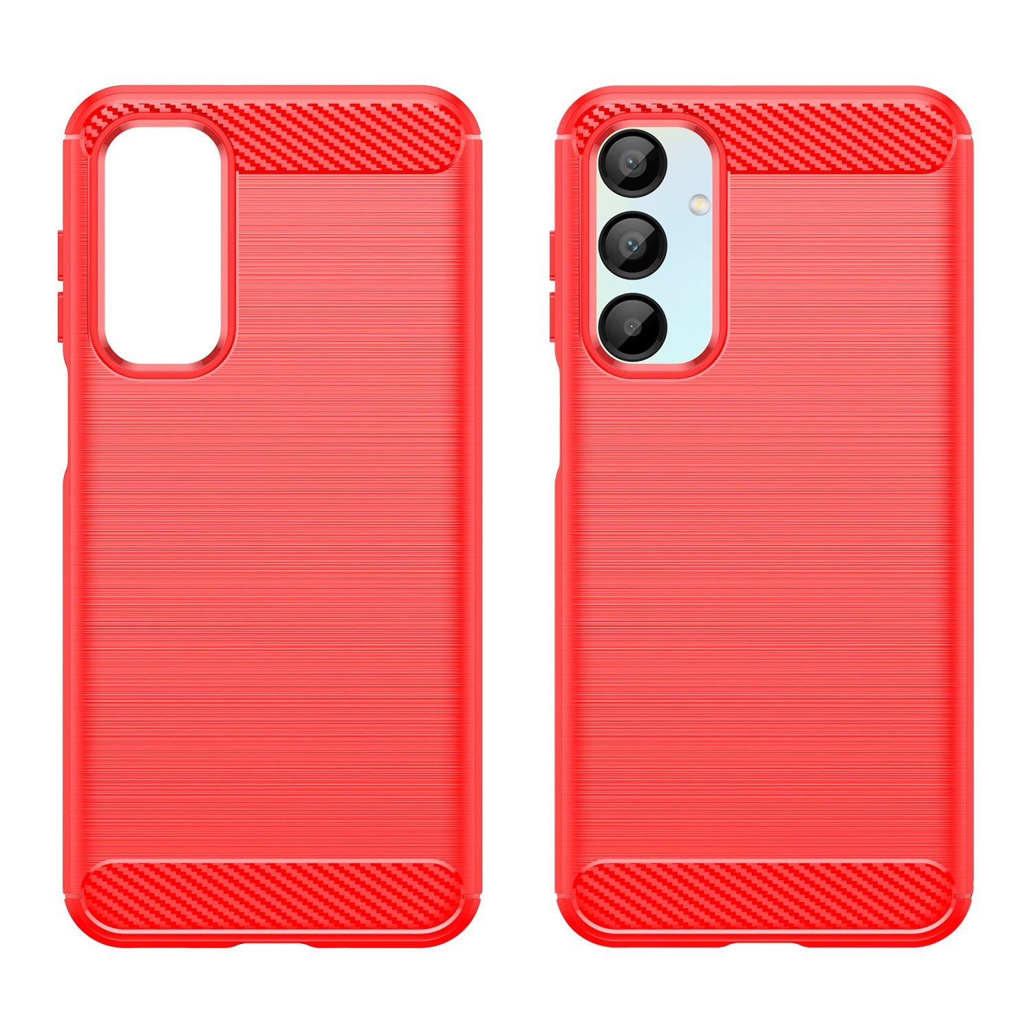 Galaxy A16 5G Carbon Fibre Case [Red]