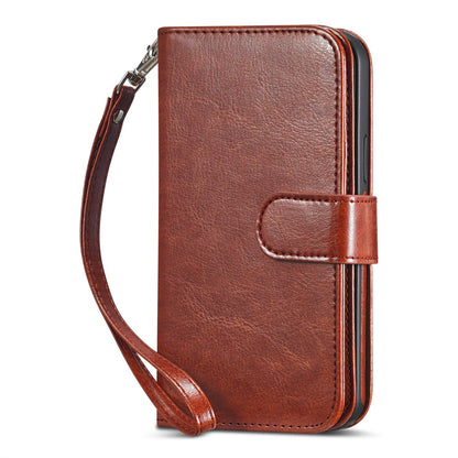 Apple iPhone 13 Double Wallet Case Brown