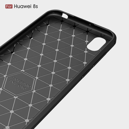 Huawei Y5 2019 Carbon Fibre Case Black