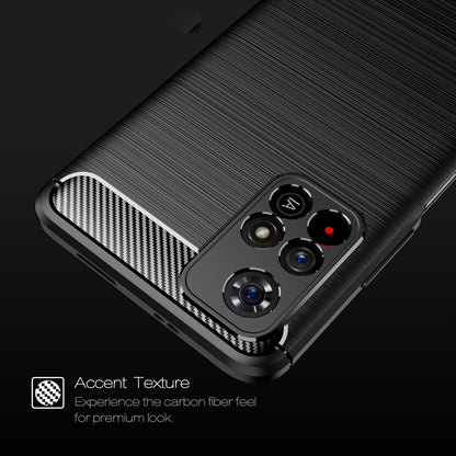 Xiaomi Poco M4 Pro 5G Carbon Fibre Case Navy