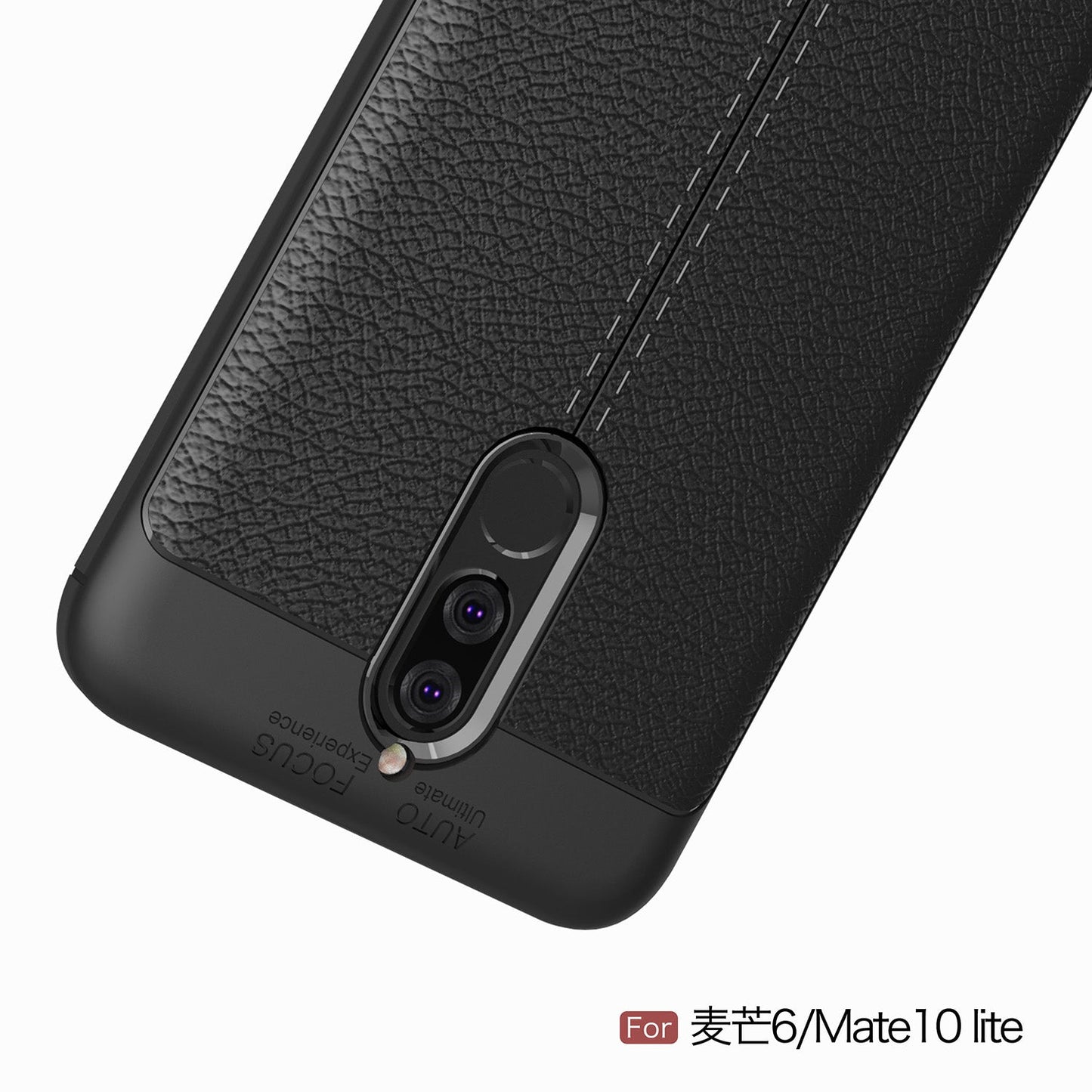 Huawei Nova 2i Leather Texture Case Grey