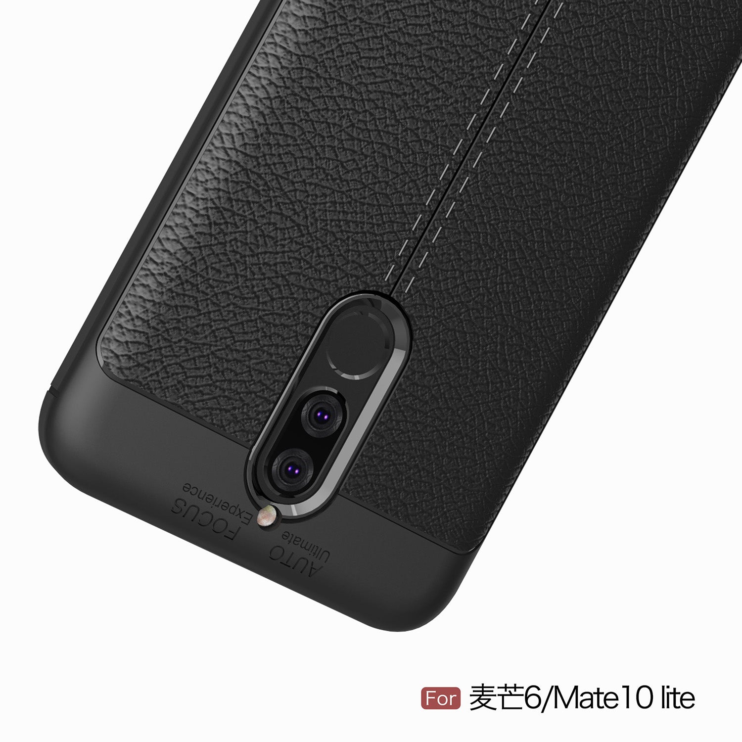 Huawei Nova 2i Leather Texture Case Grey