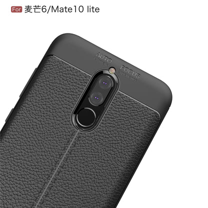 Huawei Nova 2i Leather Texture Case Grey