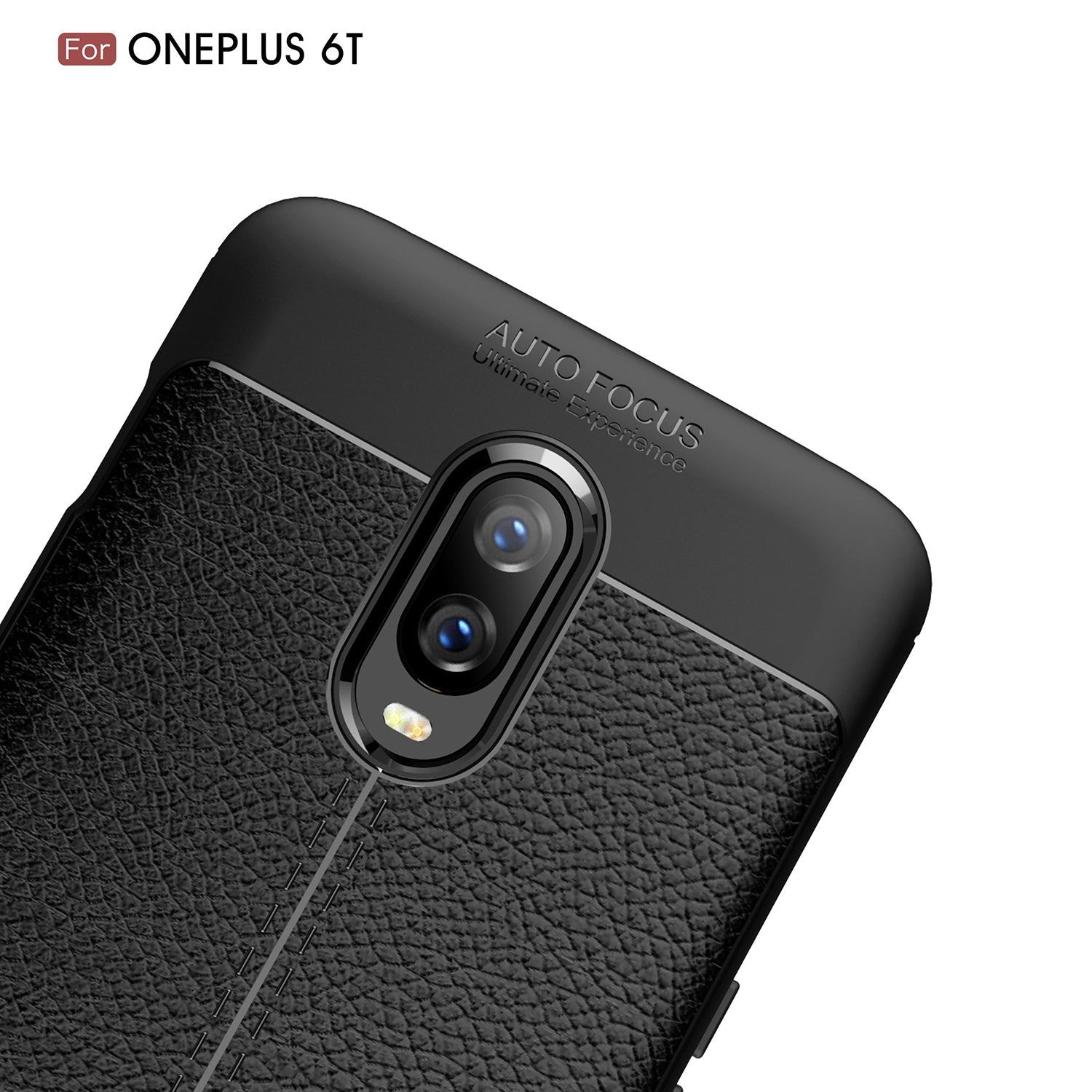 Oneplus 6T Leather Texture Case Navy