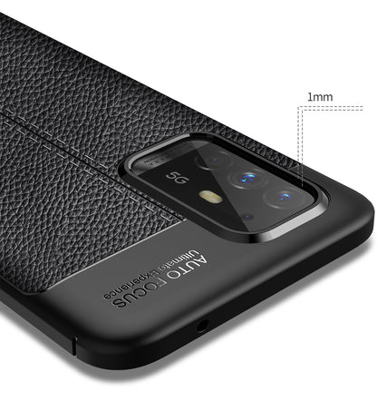 OPPO A94 5G Leather Texture Case Navy
