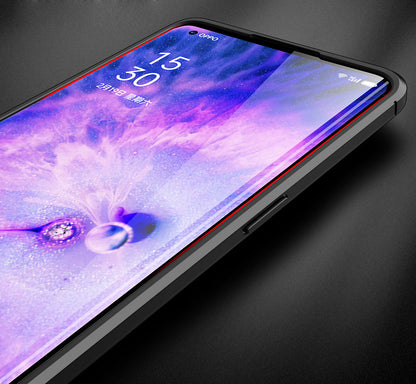 OPPO Find X5 Pro Leather Texture Case Navy