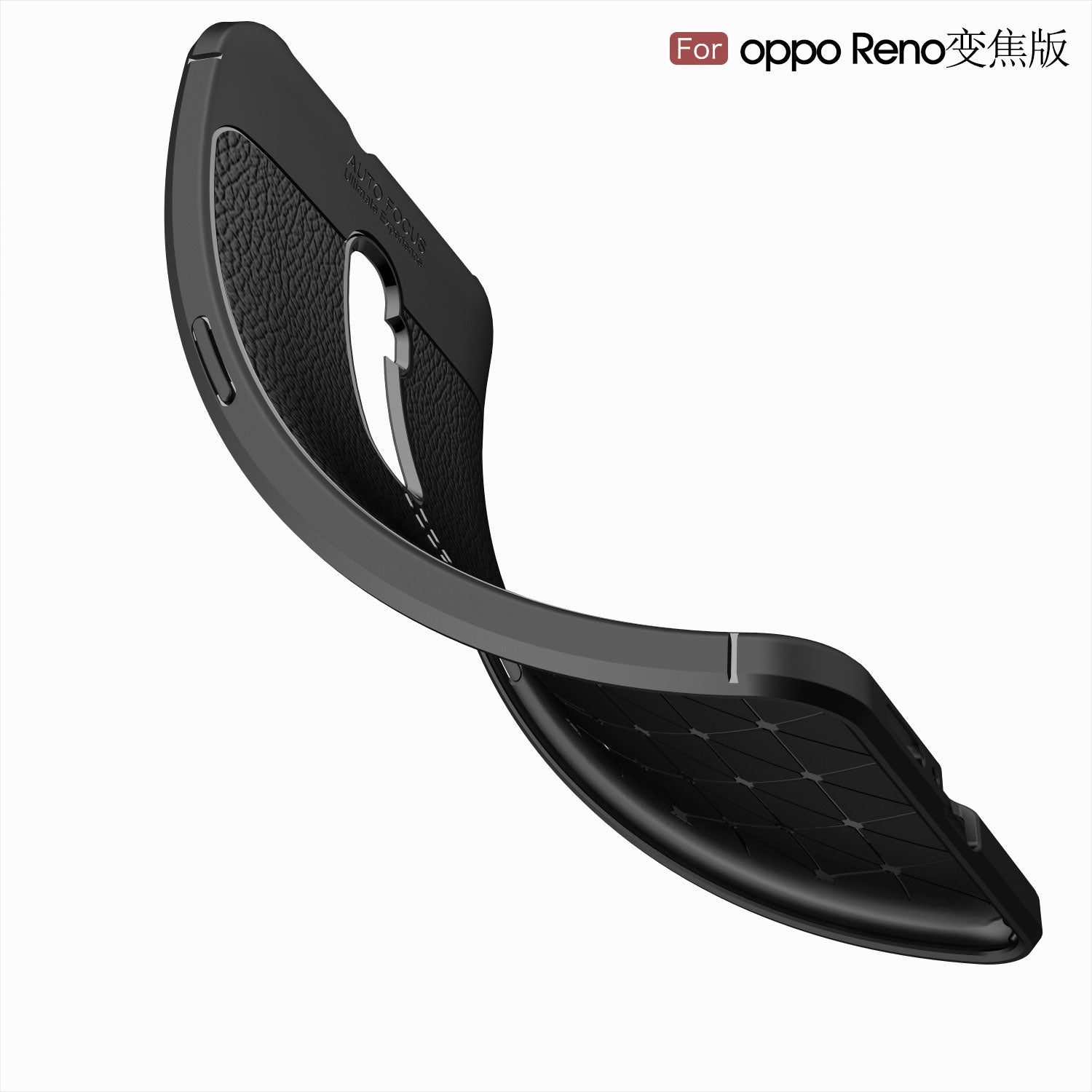 OPPO Reno 10xZoom Leather Texture Case Red