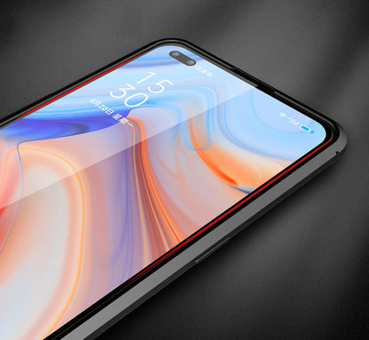 OPPO Reno4 5G Leather Texture Case Navy