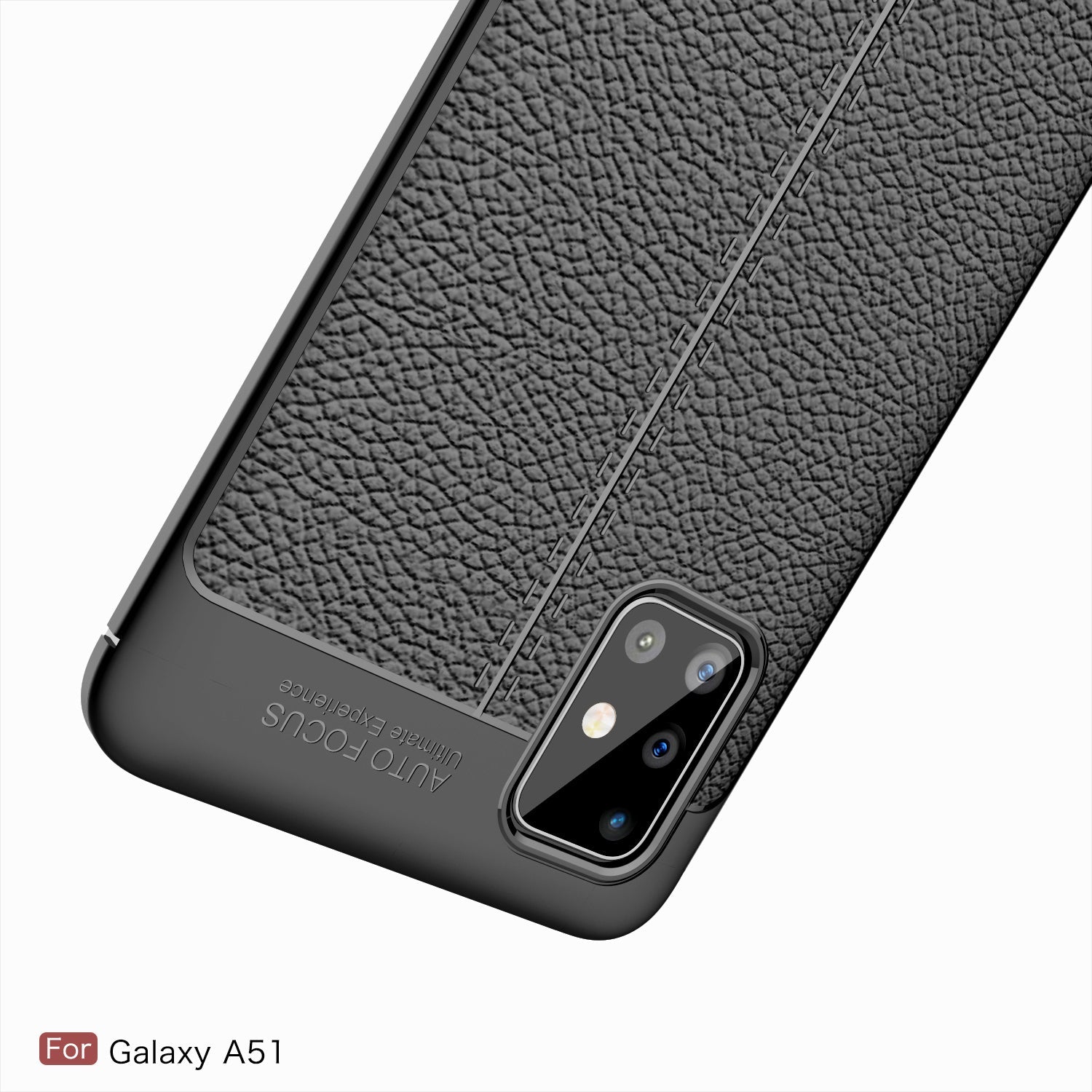 Samsung Galaxy A51 Leather Texture Case Navy