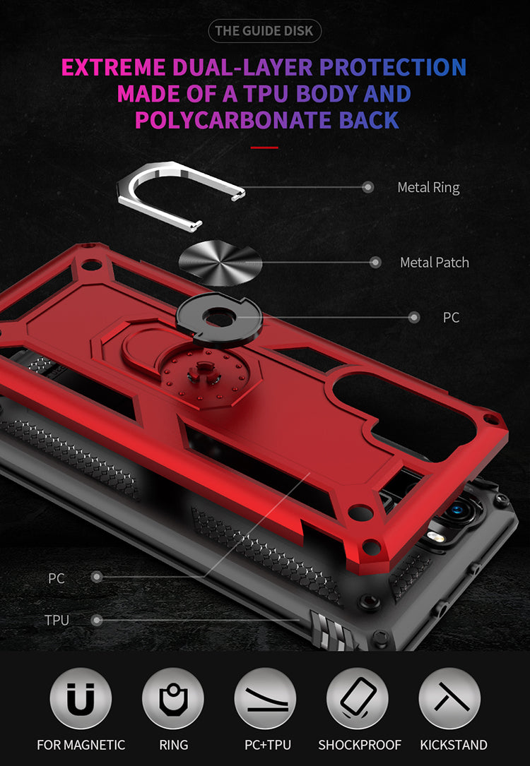 Huawei P30 Pro Military Armour Case [Black]