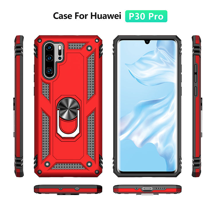 Huawei P30 Pro Military Armour Case [Black]