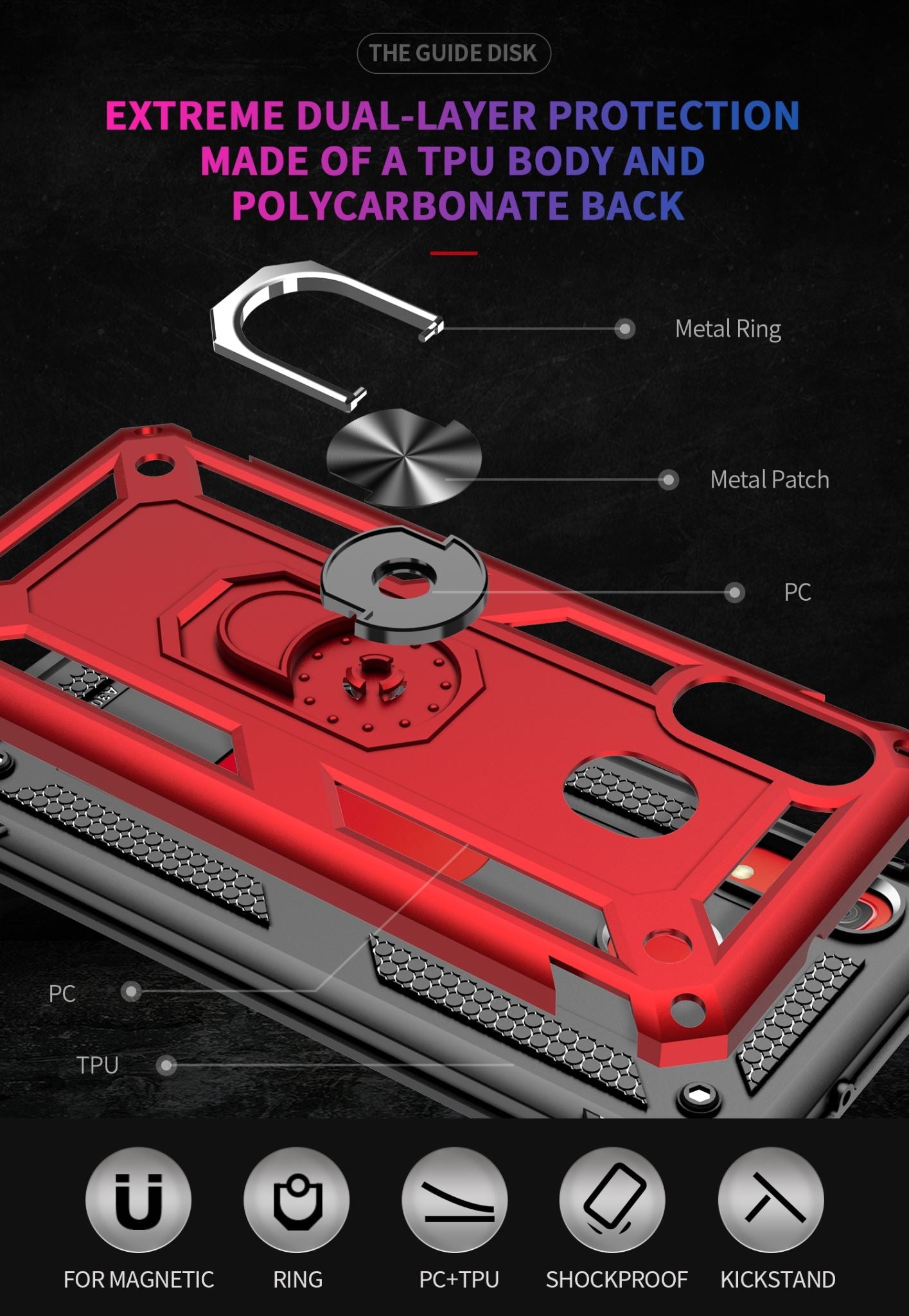 Galaxy A20 Military Armour Case [Navy]