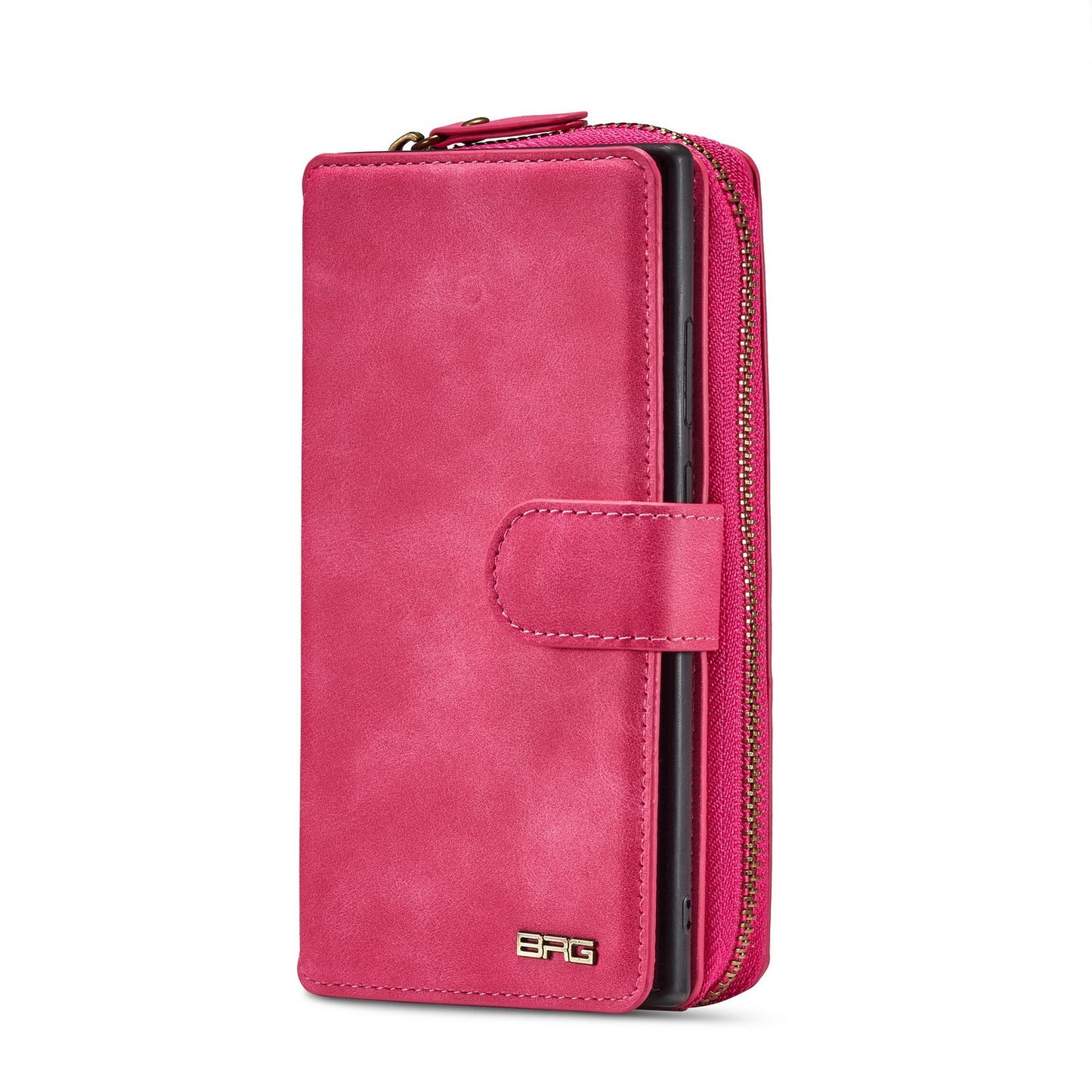 Samsung Galaxy S21 Deluxe Zipper Case Rose