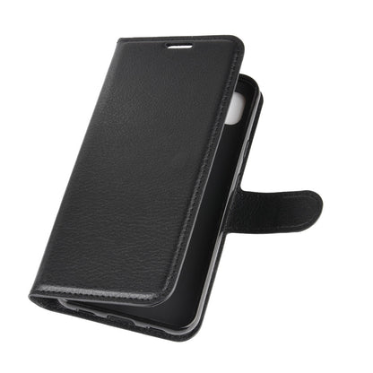 Google Pixel 4A 4G Pu Wallet Case [Black]