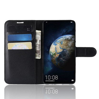 Huawei P30 Pu Wallet Case [Black]