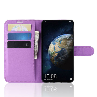 Huawei P30 Pu Wallet Case [Purple]