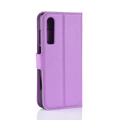 Huawei P30 Pu Wallet Case [Purple]