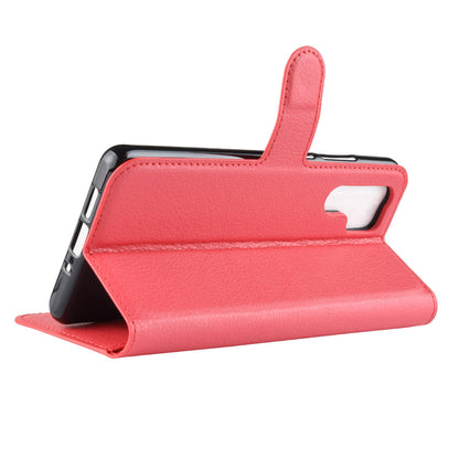 Huawei P30 Pro Pu Wallet Case [Red]