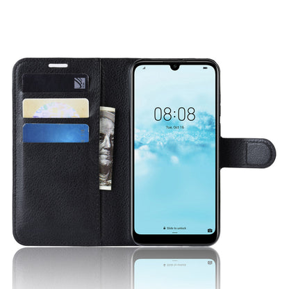 Huawei Y5 2019 Pu Wallet Case [Black]