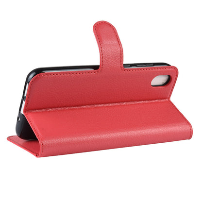 Huawei Y5 2019 Pu Wallet Case [Red]