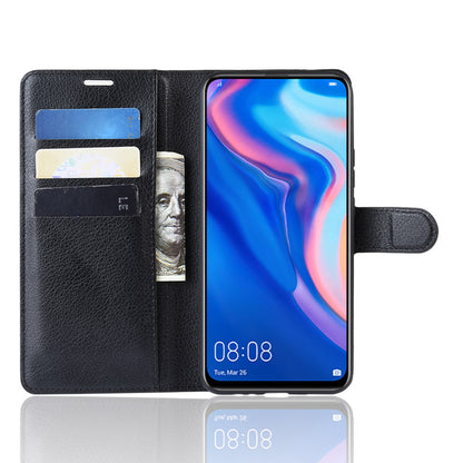 Huawei Y9 Prime 2019 Pu Wallet Case [Black]
