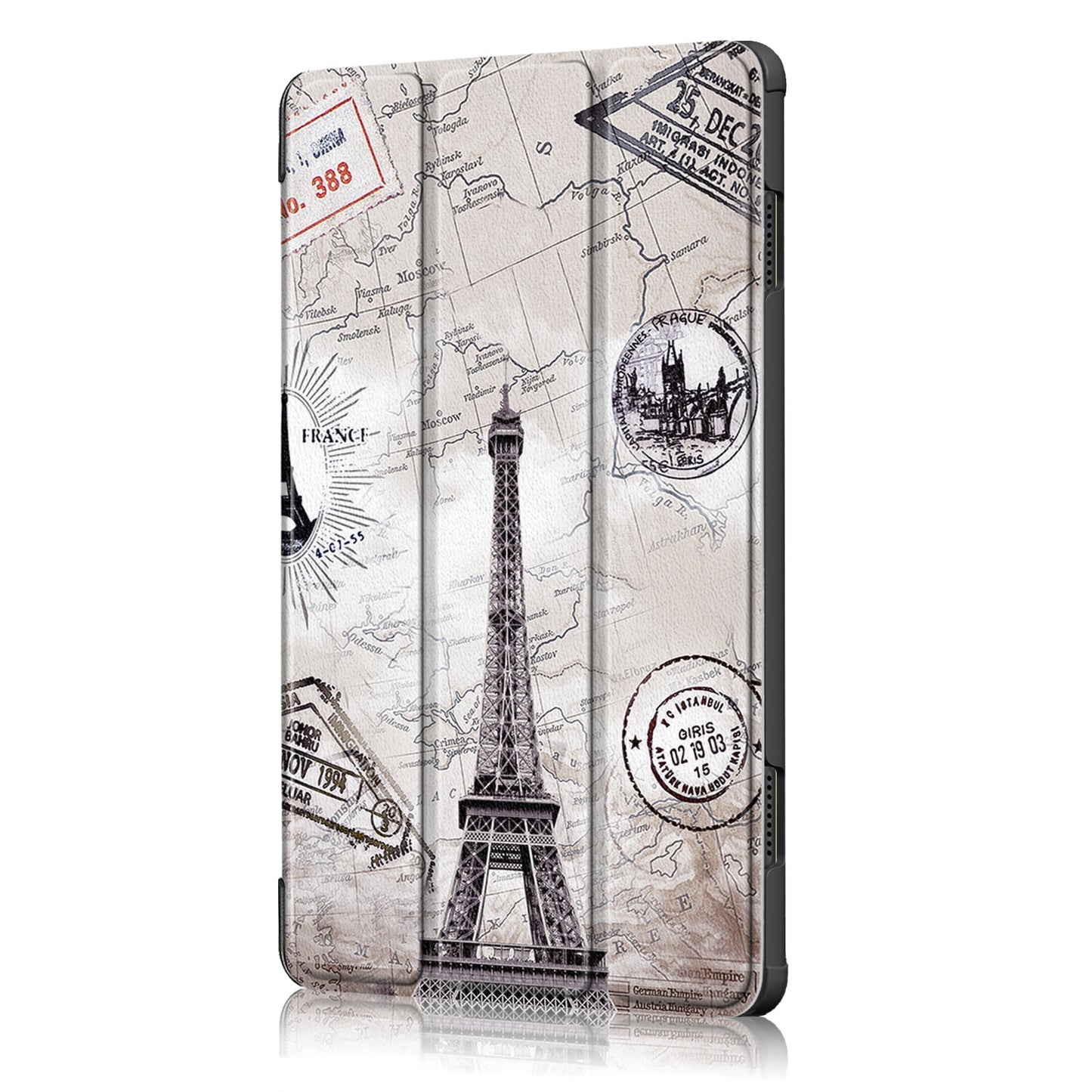 Lenovo Tab M10 Tb-X605F Designer Tri-Fold Case [Eiffeltower]