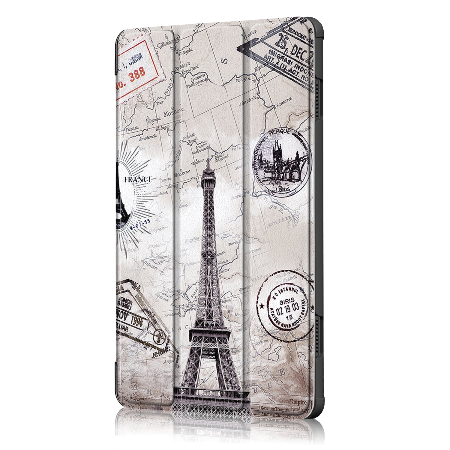 Lenovo Tab M10 Tb-X605F Designer Tri-Fold Case [Eiffeltower]