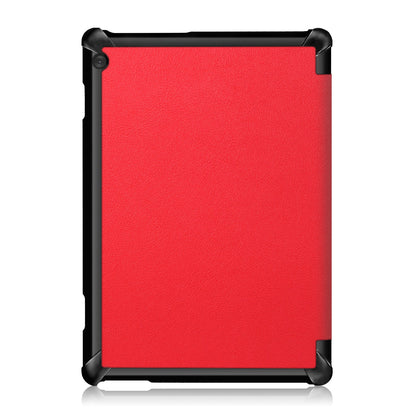 Lenovo Tab M10 Tb-X605F Tri-Fold Pu Case [Red]