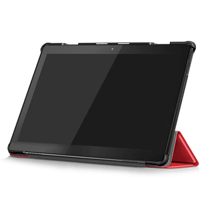 Lenovo Tab M10 Tb-X605F Tri-Fold Pu Case [Red]