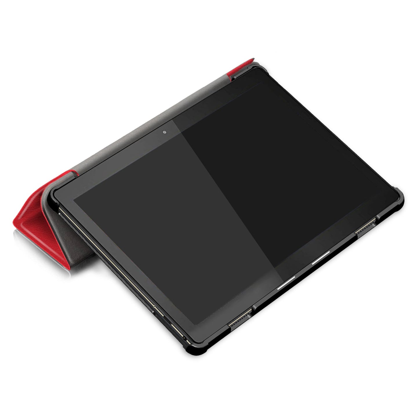Lenovo Tab M10 Tb-X605F Tri-Fold Pu Case [Red]