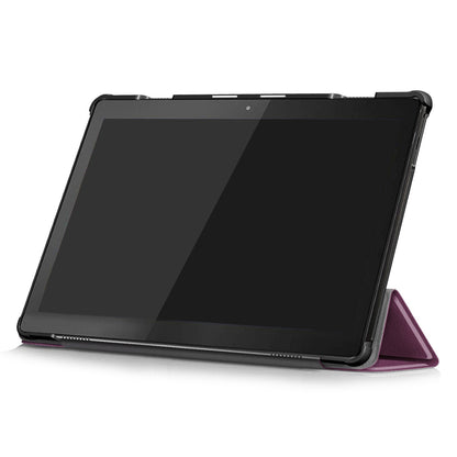Lenovo Tab M10 Tb-X605F Tri-Fold Pu Case [Purple]