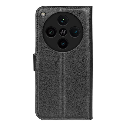 Oppo Find X8 Pro Pu Wallet Case [Black]