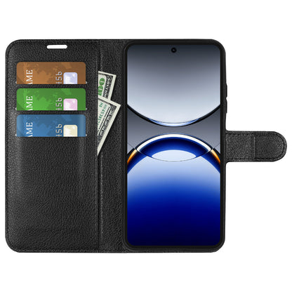 Oppo Find X8 Pro Pu Wallet Case [Black]