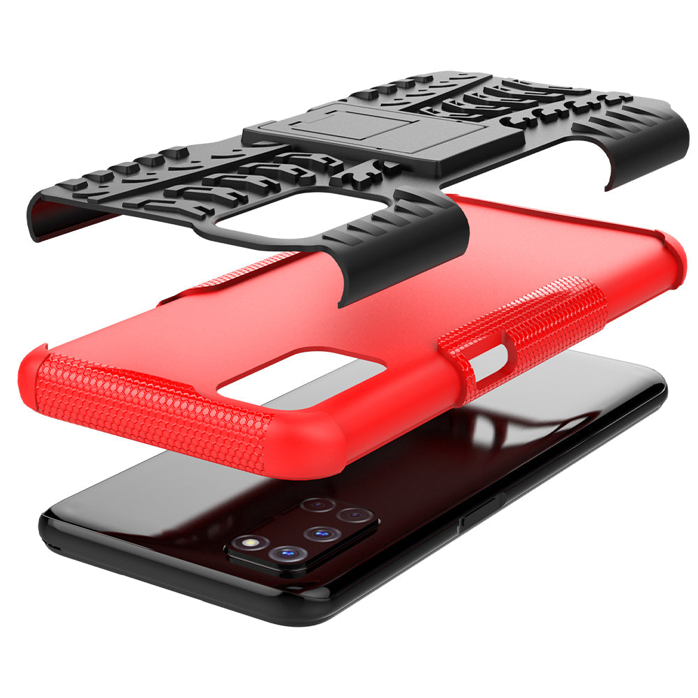 OPPO A52/A72 Heavy Duty Case Red