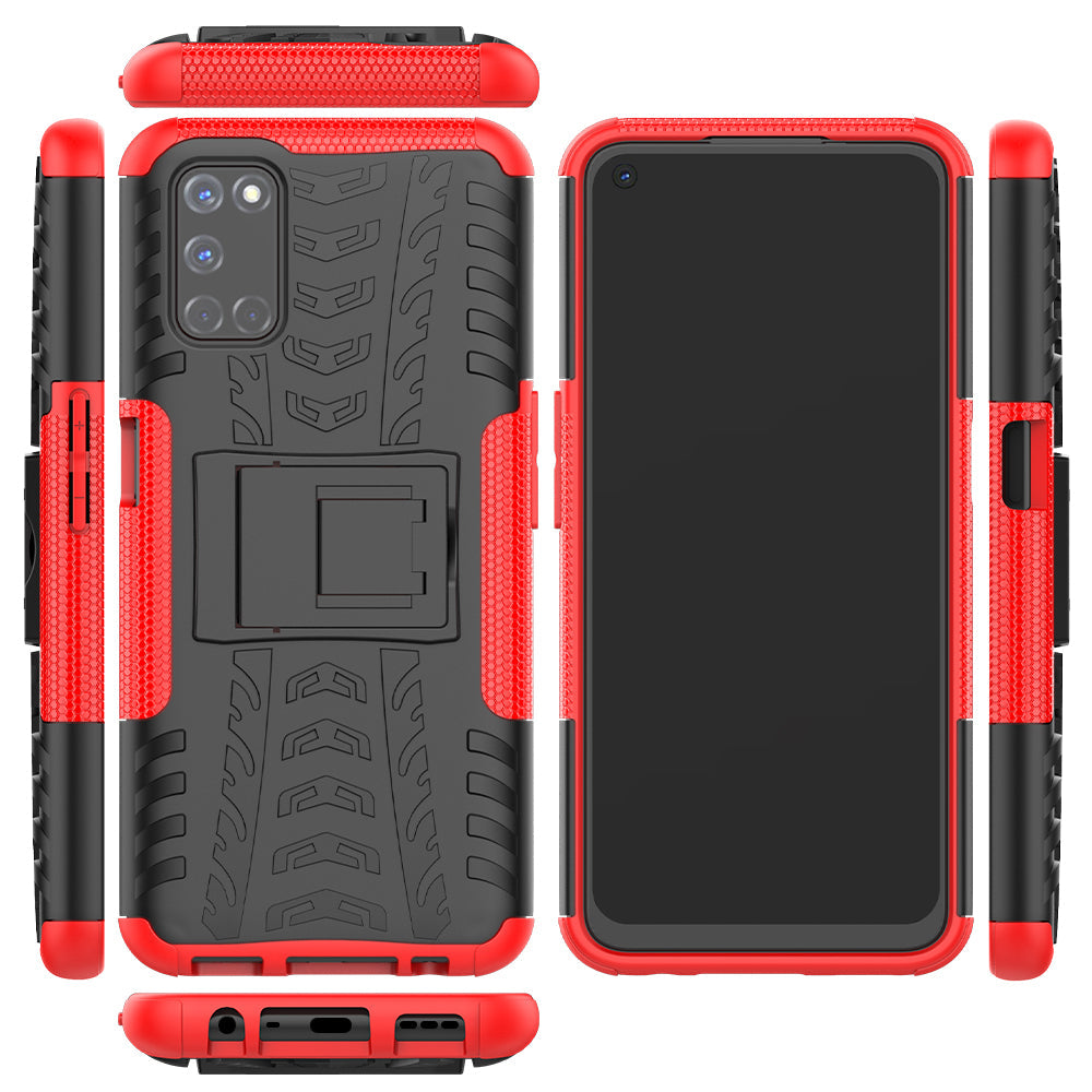 OPPO A52/A72 Heavy Duty Case Red