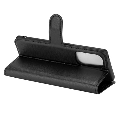 Oppo Find X3 Lite Pu Wallet Case [Black]