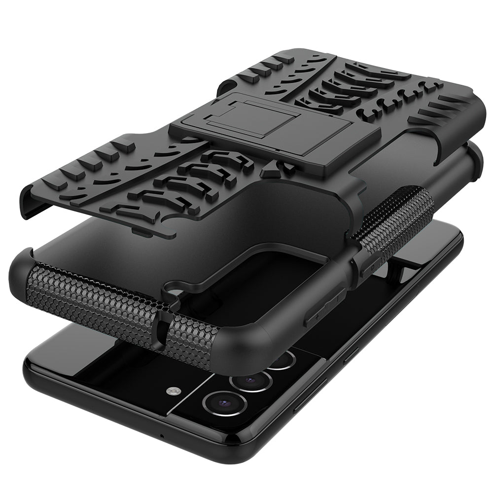 Samsung Galaxy S21 FE 5G Heavy Duty Case Black